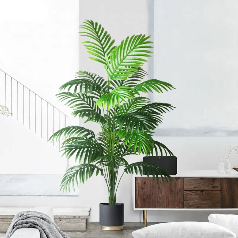 Planta Artificial de Palmeira para Decoração